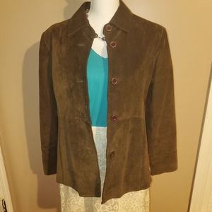 Beautiful Genuine Suede Jacket Sz M